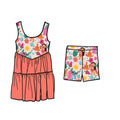 Hawaiian Athletic Twirl Dress