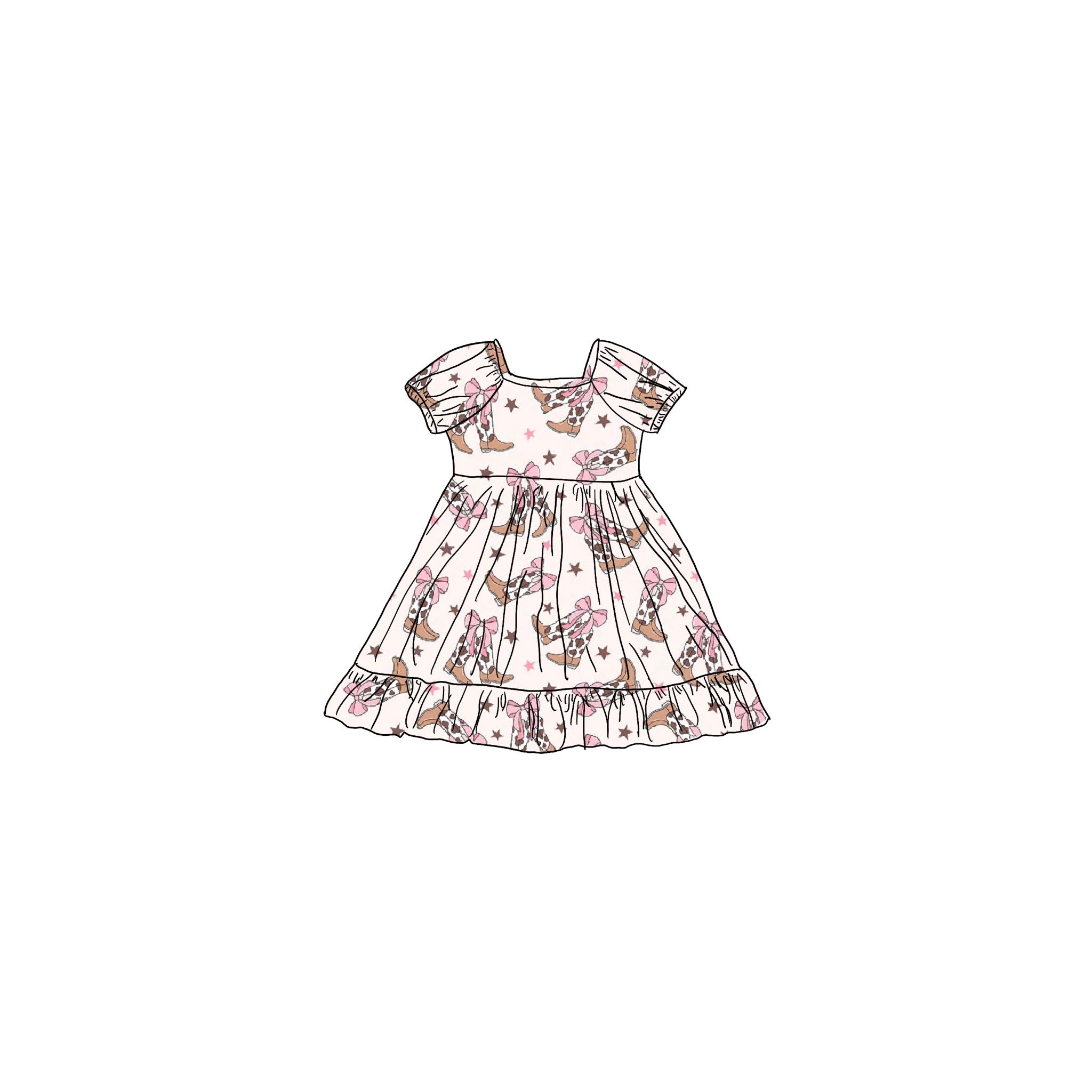 Boot’s & Bow’s
 Bamboo Dress