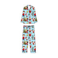 CB Christmas Tree 2-piece button down set
