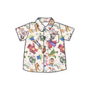 Watercolor Toys Button Down