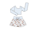 Made of Snow Long Sleeve Athletic Skirt Set