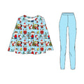 CB Christmas Tree Peplum with leggings