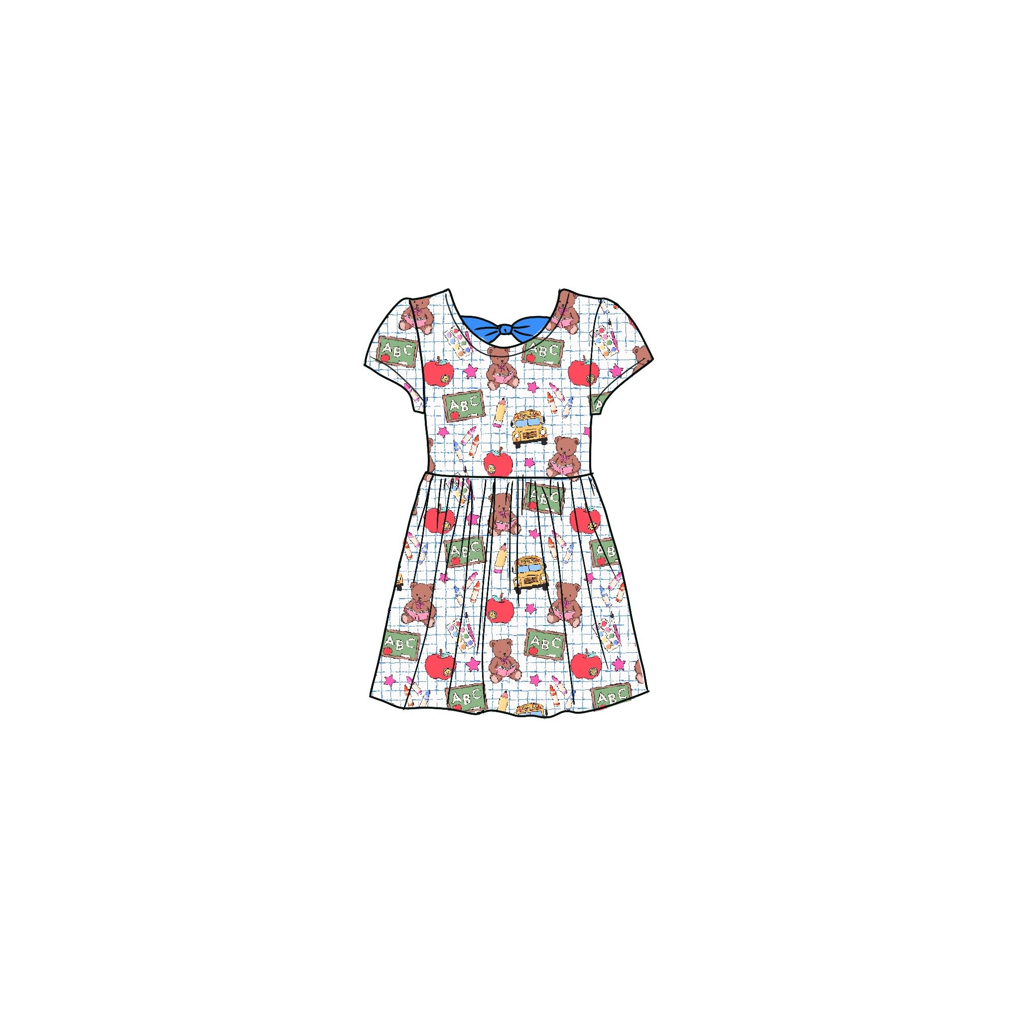 A+ Bamboo Dress with Bow