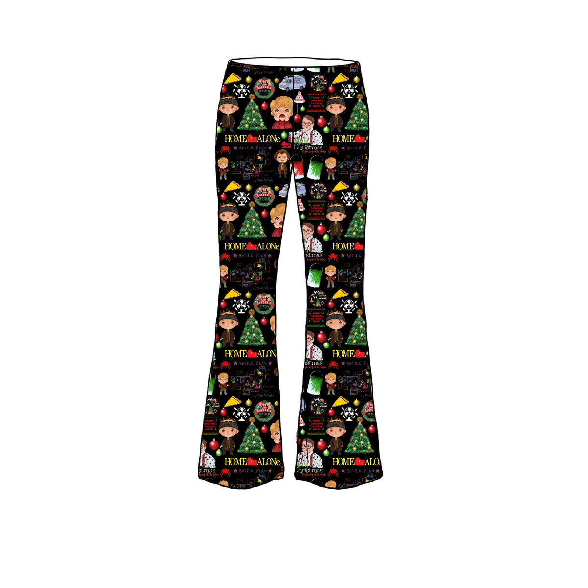 Made My Family Disappear Adult bamboo Flare Pants and Shirt Set