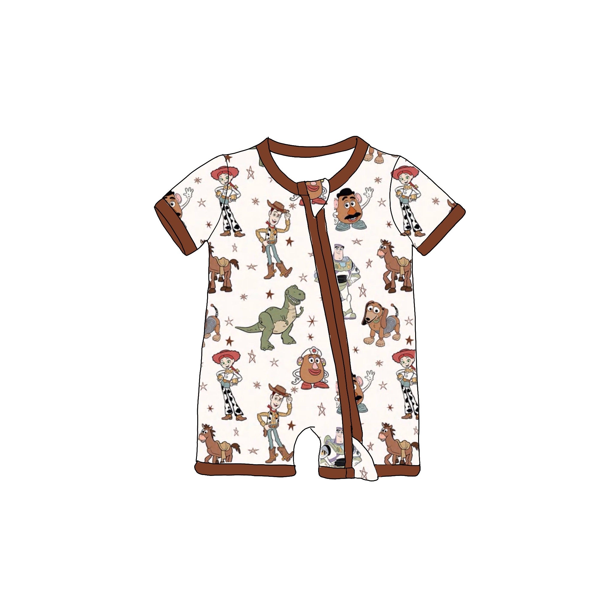 Roundup Rodeo Shortie Romper