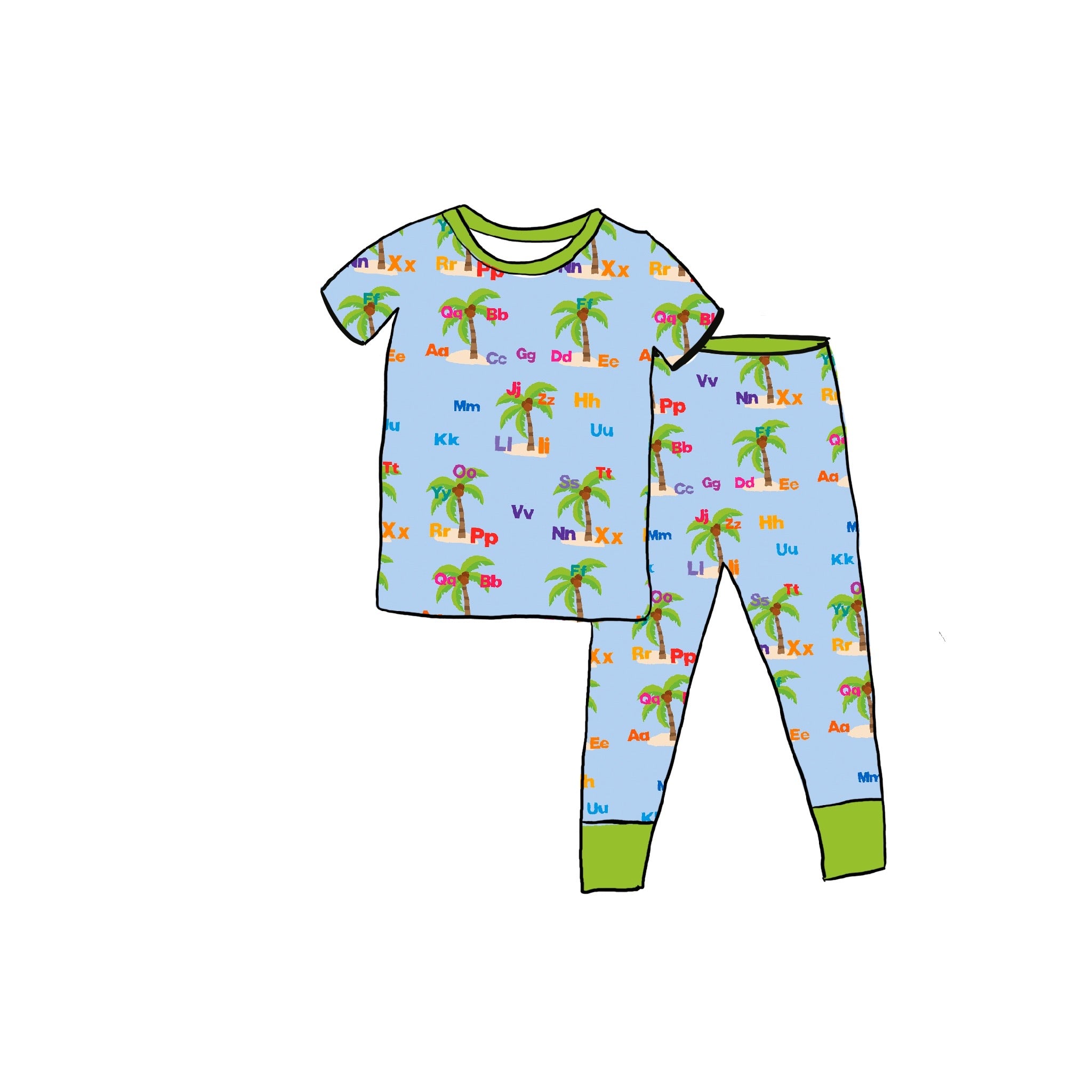 Alphabet Tree 2-piece set