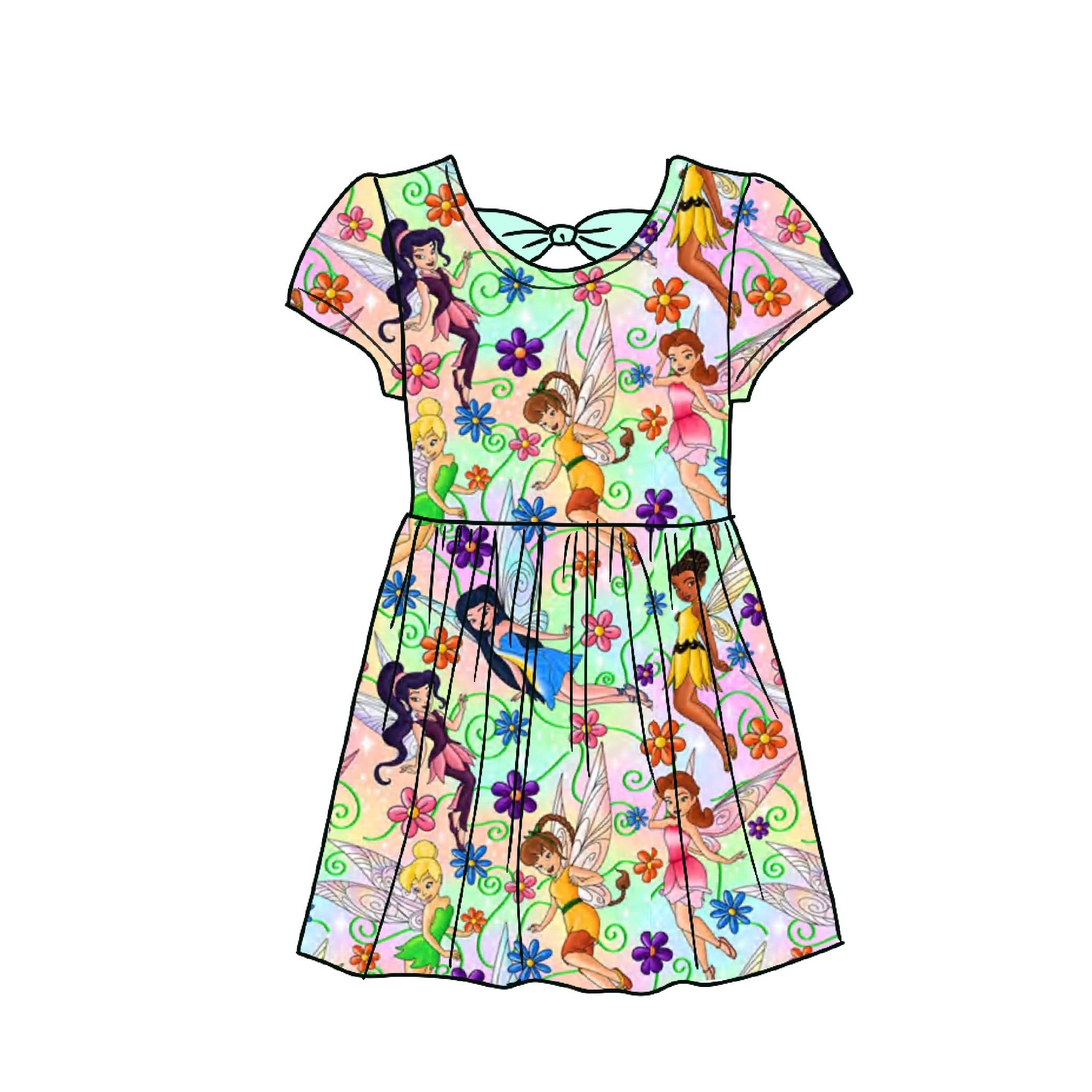 Fairytales Bamboo Dress with Bow