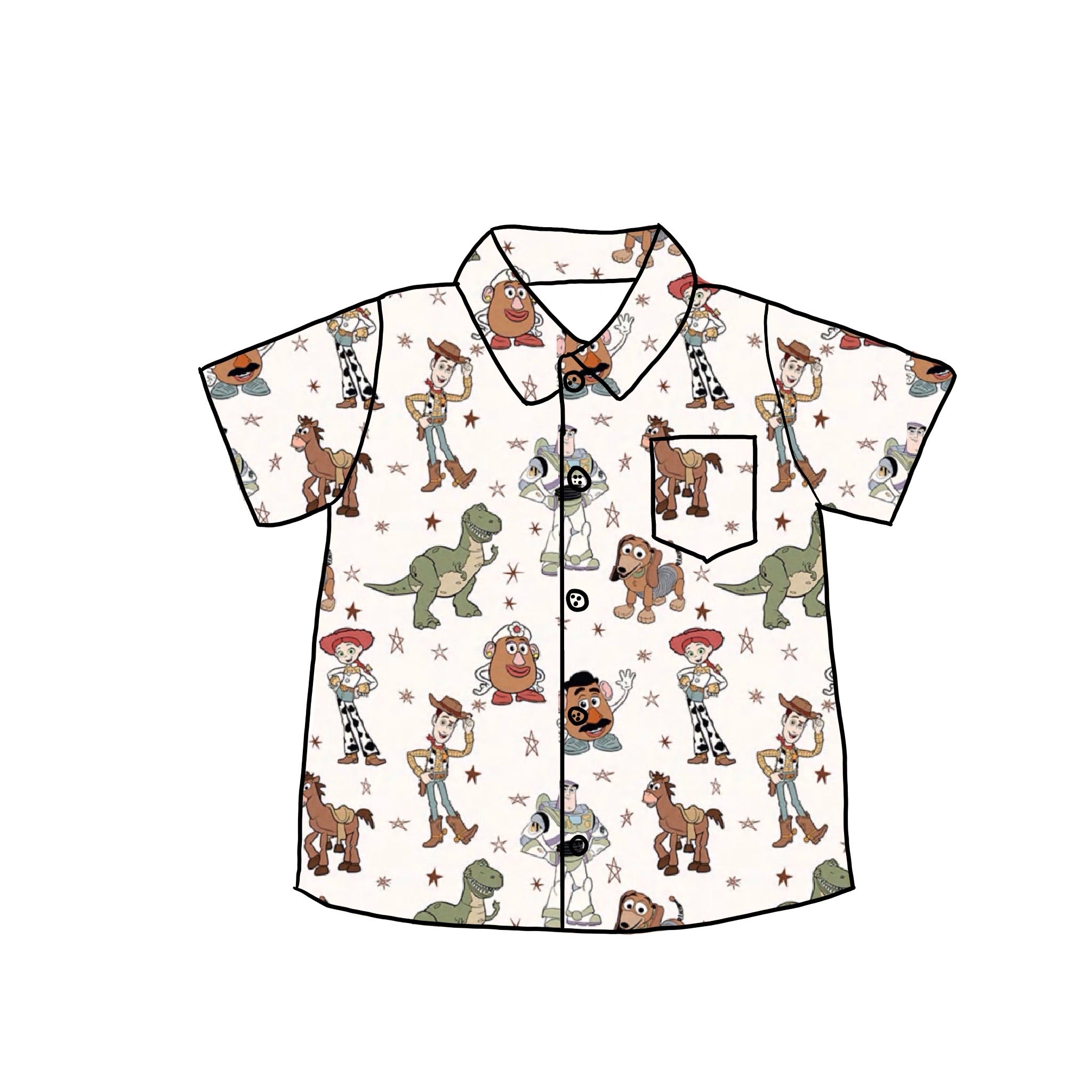 Rodeo Roundup Button Down