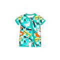 Blue Silly Goose Summer Shortie Romper