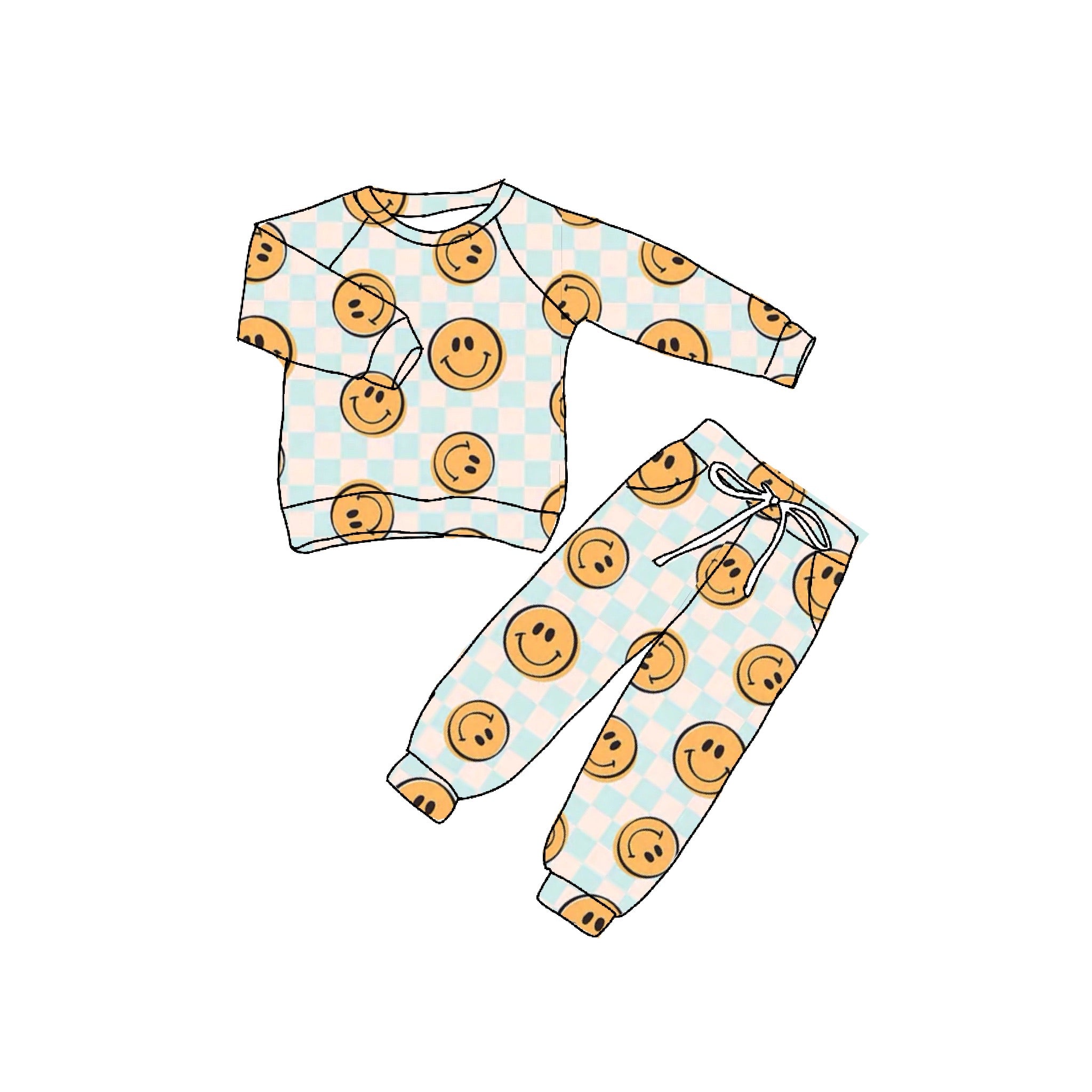 Smiling 2 Piece Comfy Set