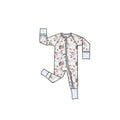 Made of Snow Bamboo Zippie Romper