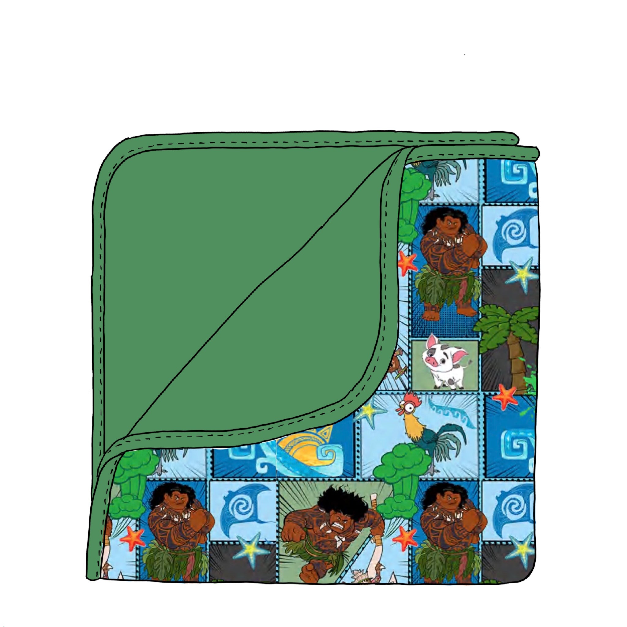 Maui Patch Blanket
