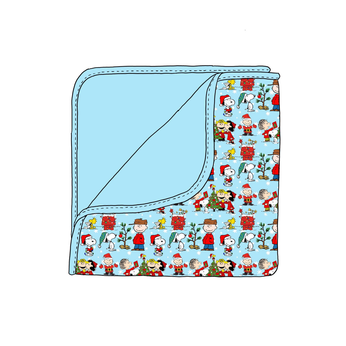 CB Christmas Tree Blanket