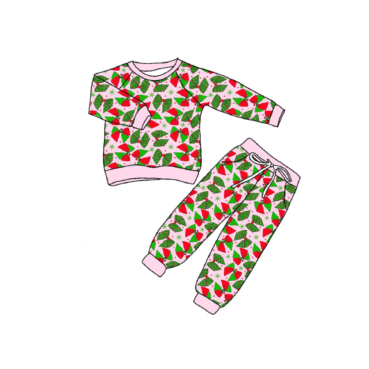 Feeling Grinchy 2 Piece Comfy Set