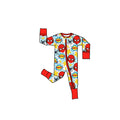 Spidey Affirmations Bamboo Zippie Romper