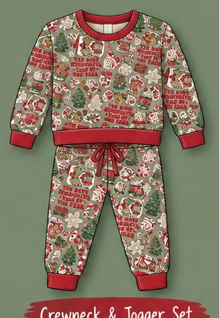 Peppermint Cocoa 2 Piece Comfy Set