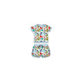 Stitch University Bamboo Drawstring Short Set