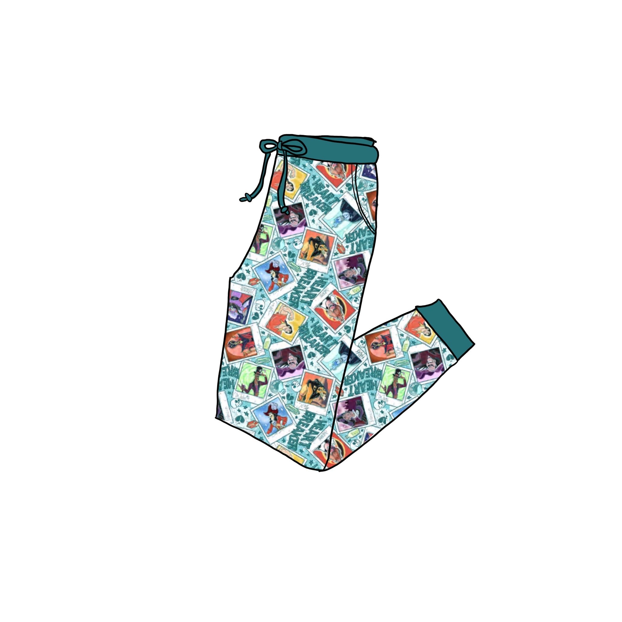 Heartbreaker Adult bamboo joggers