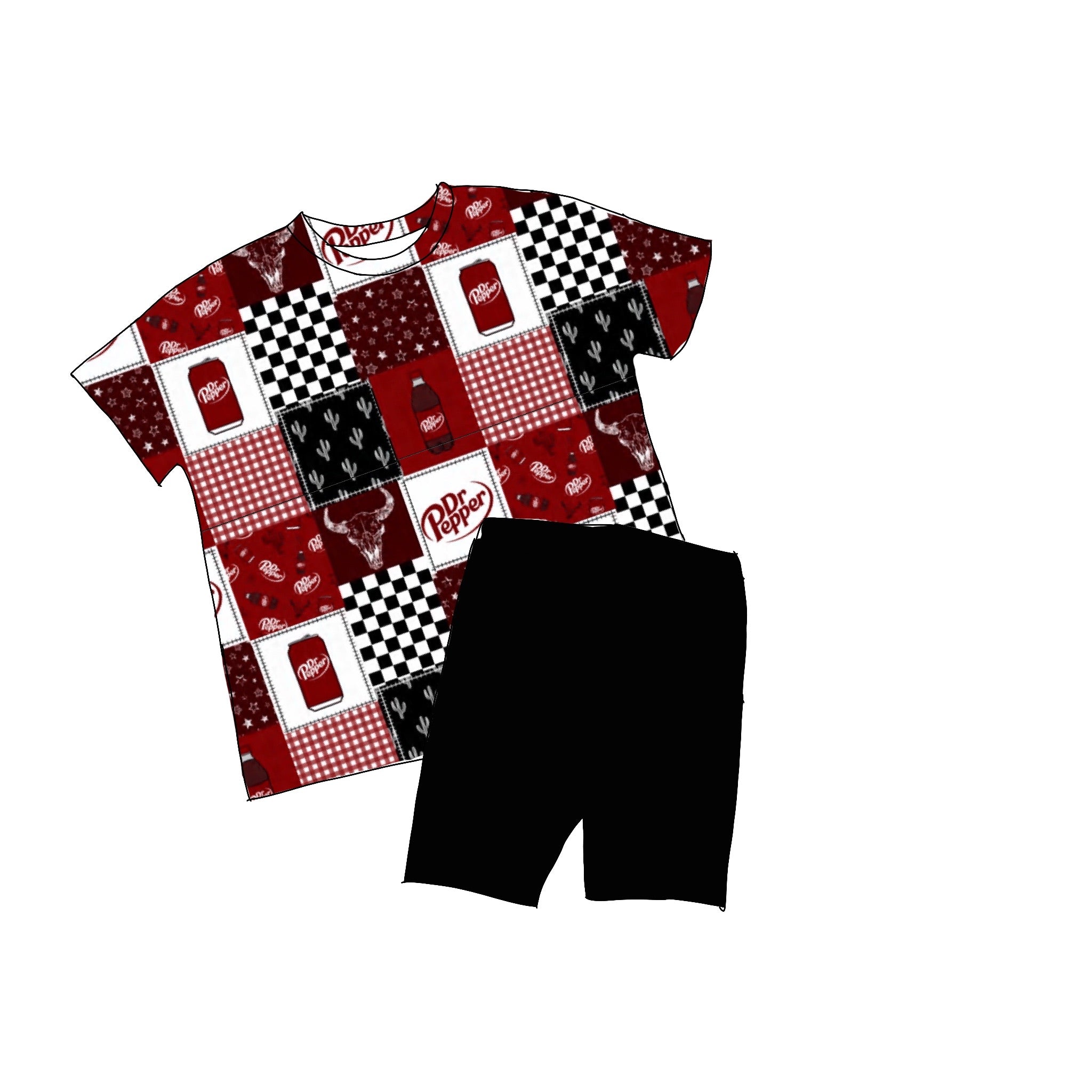23 Club Oversized Bamboo Biker Set
