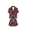 Morally Grey Book Club Women’s Button Down and Short set