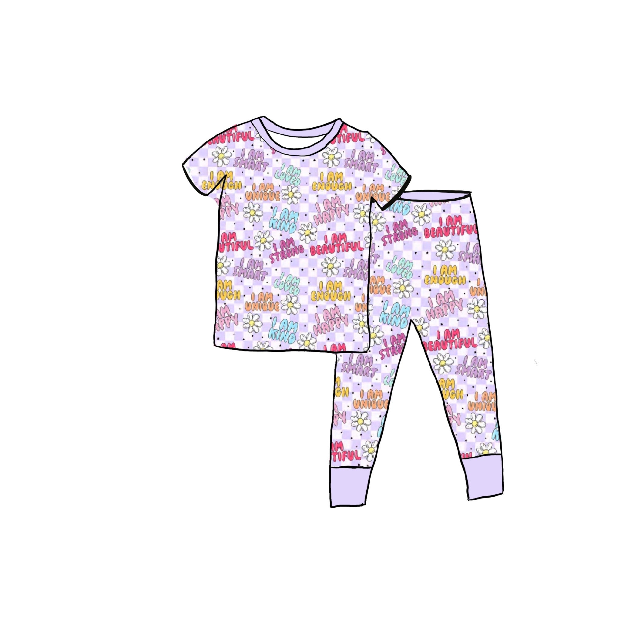 Unique Flower 2-piece set