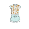 Smiley Bamboo Drawstring Short Set