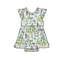 Lost Boys Bamboo Viscose Baby Skirted Bodysuit