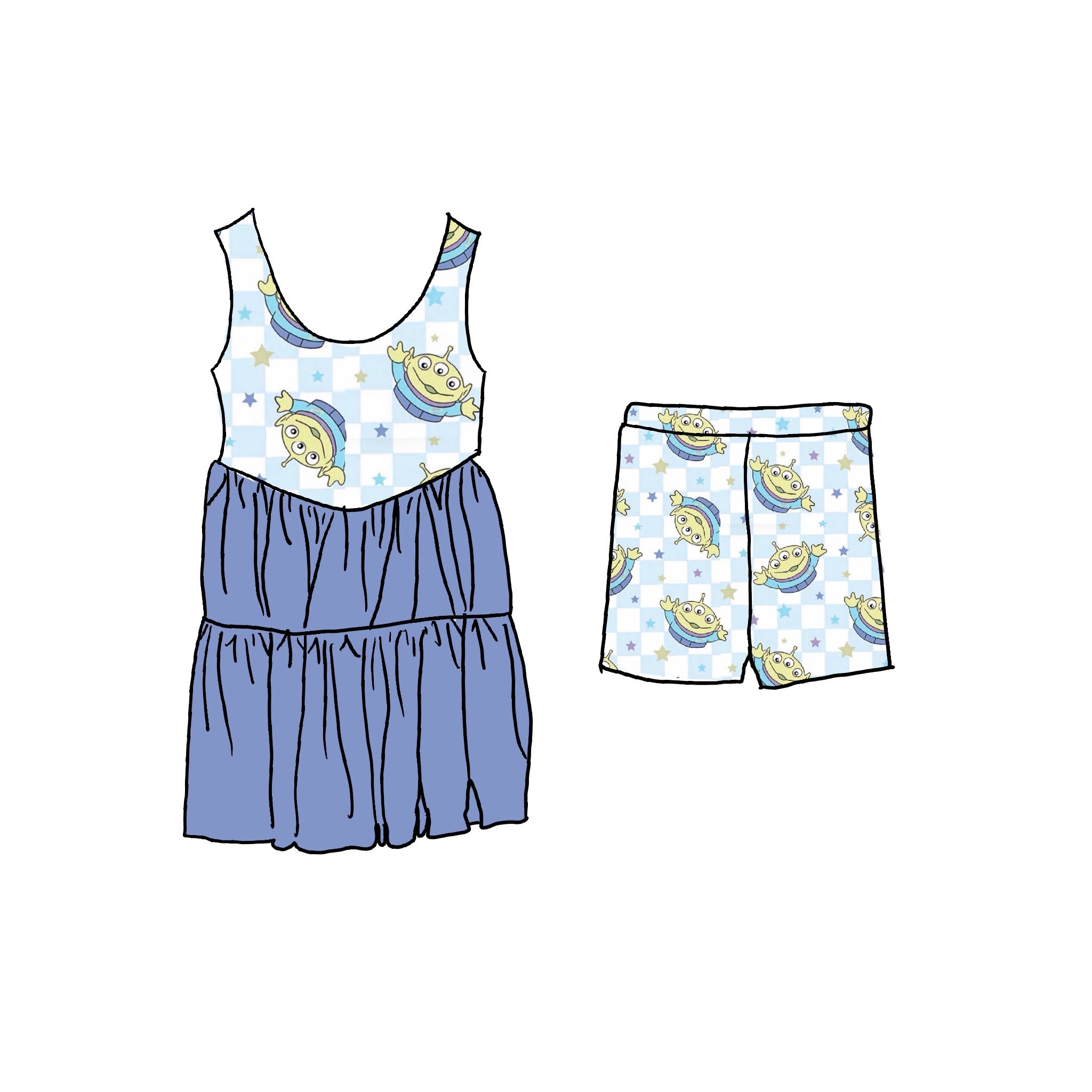 Mystic Portal Athletic Twirl Dress