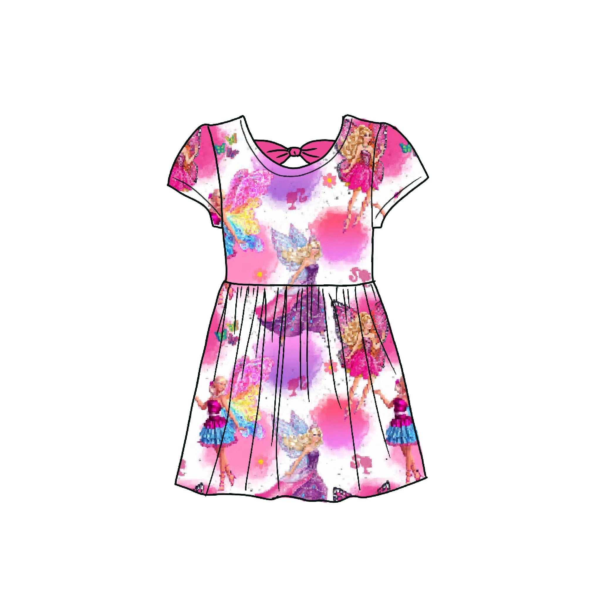 Fairy Secrets Bamboo Dress with Bow