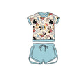 Clubhouse Schloar Bamboo Drawstring Short Set