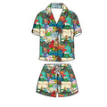 Women’s Button Down and Short set