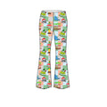 SANTA’S Coming Adult bamboo Flare Pants and Shirt Set