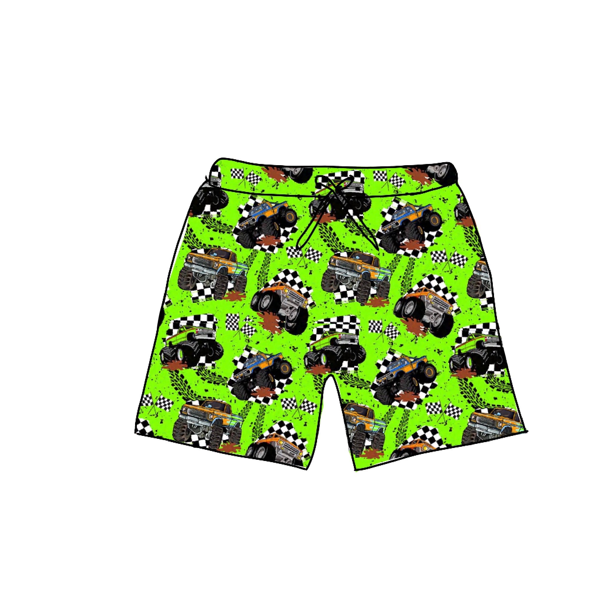 Mud and Gears Men’s Swim Trunks