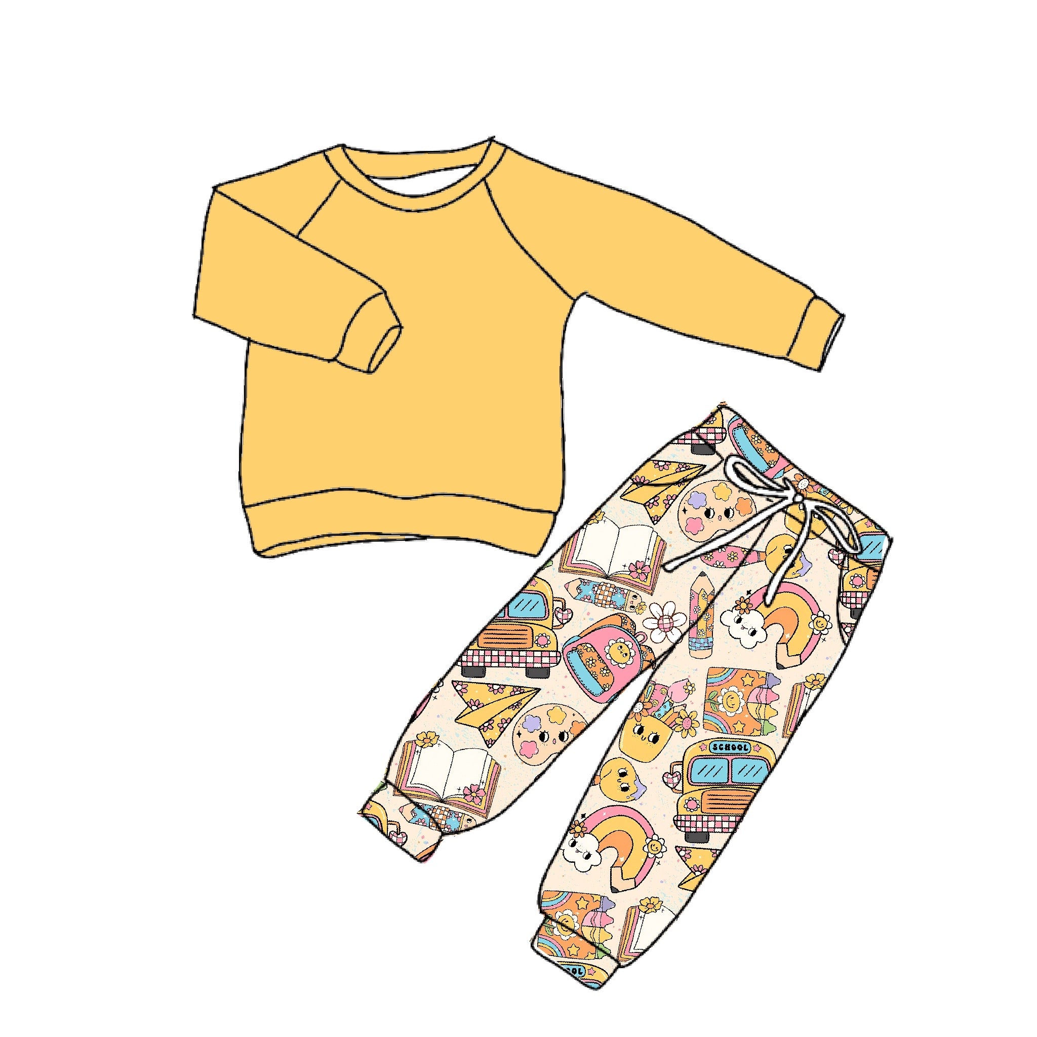 Study Hall  2 Piece Comfy Set