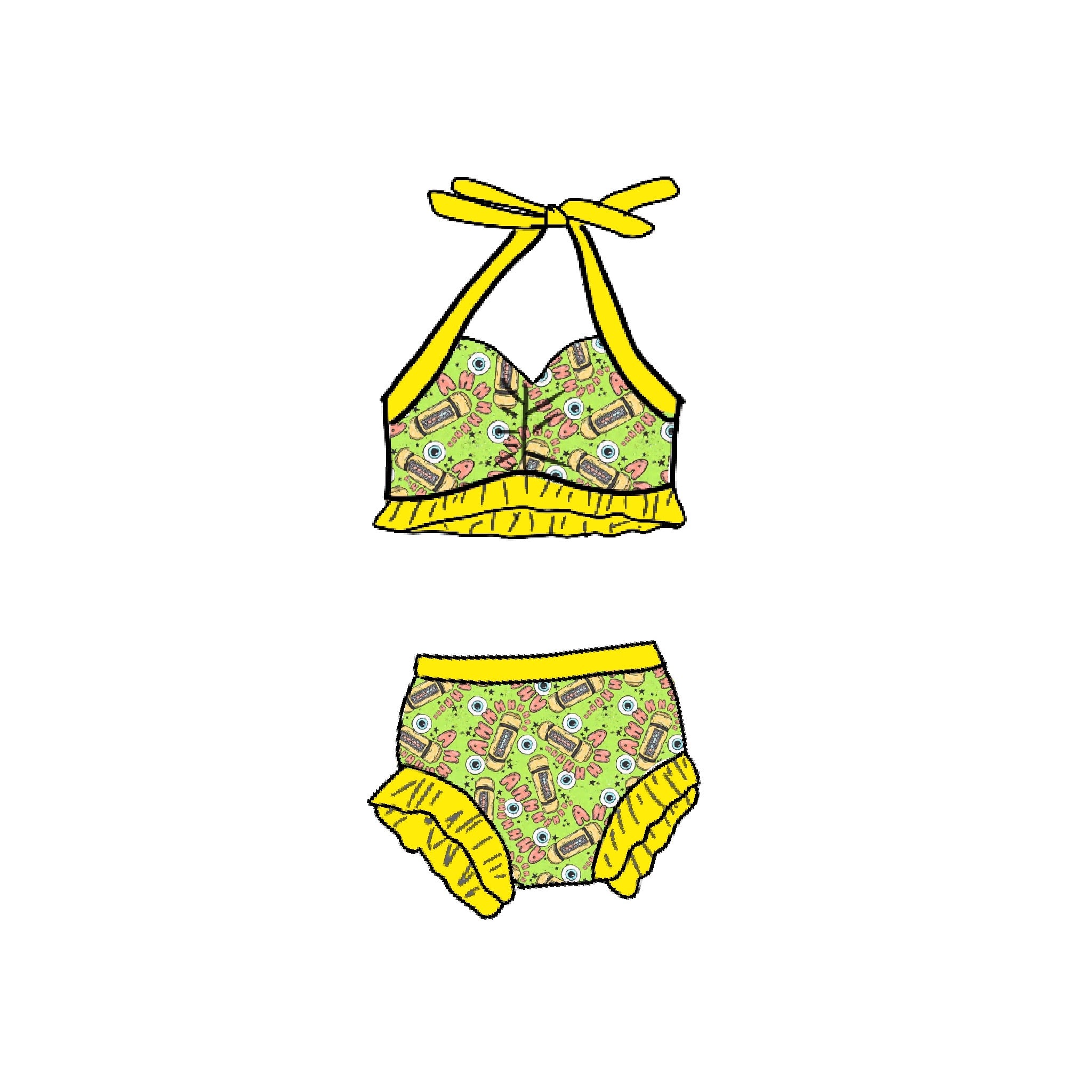 Scream Can Women’s Two Piece