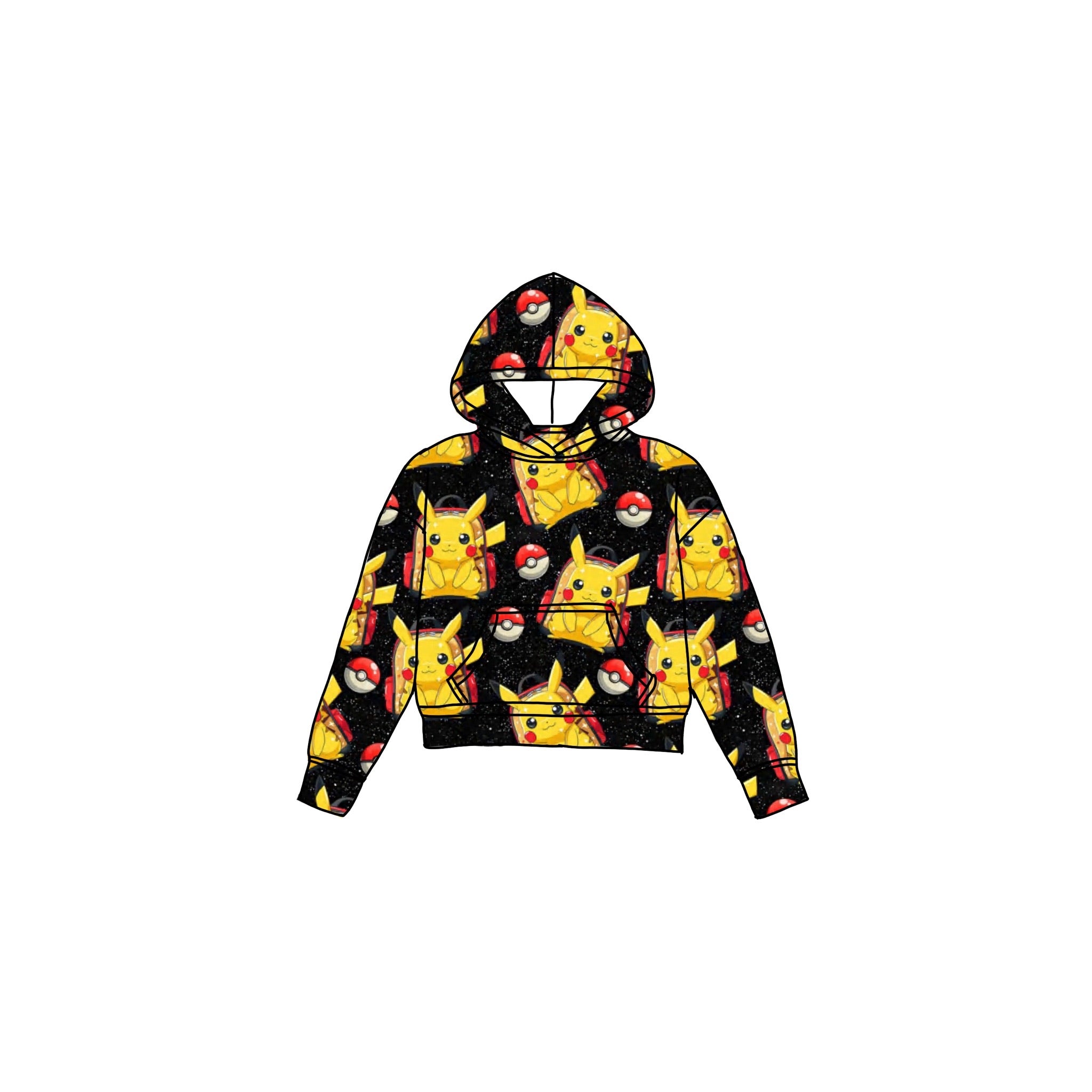 Pikachu at School Unisex Hoodie