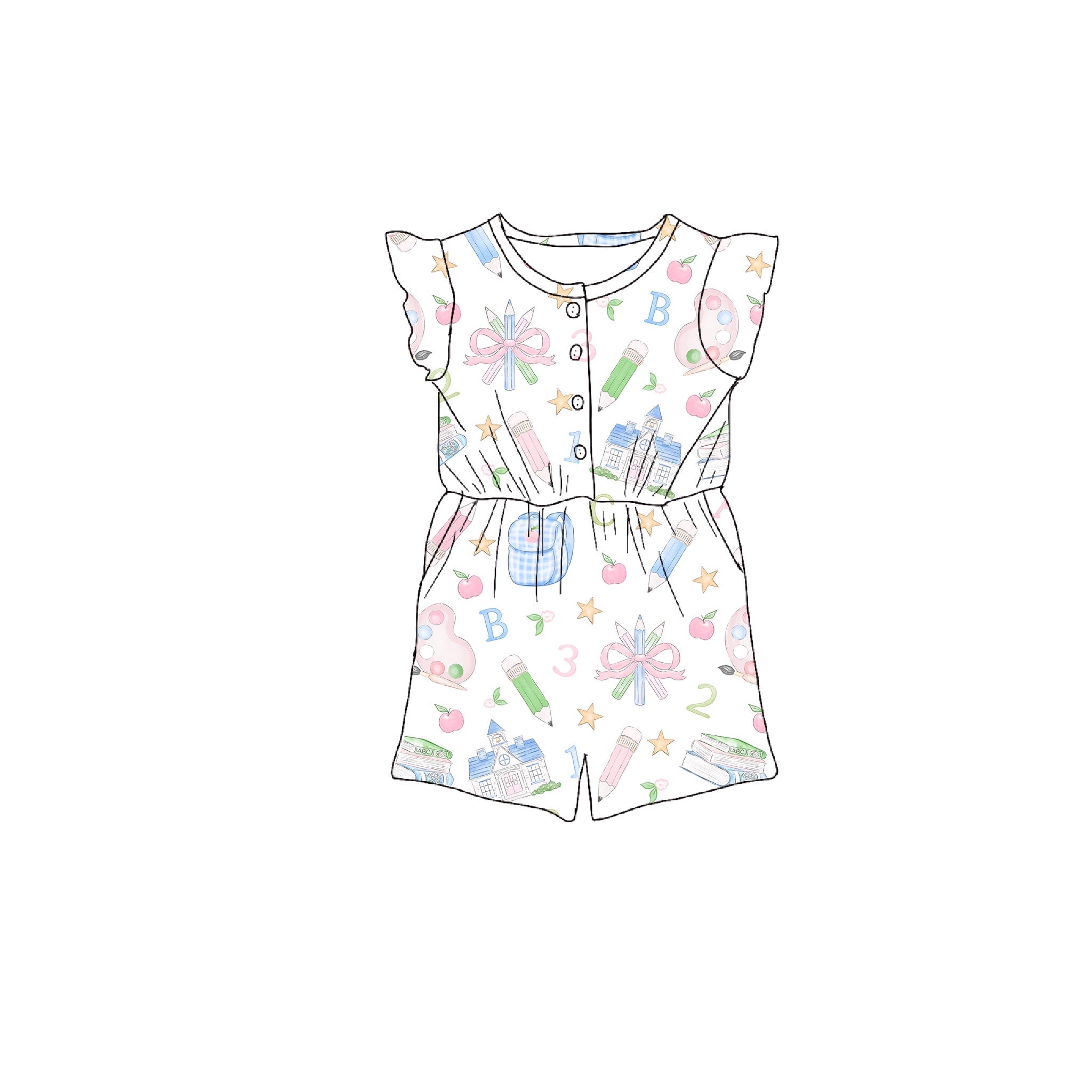 123 Bamboo Romper