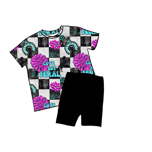 Feral and Free Oversized Bamboo Biker Set