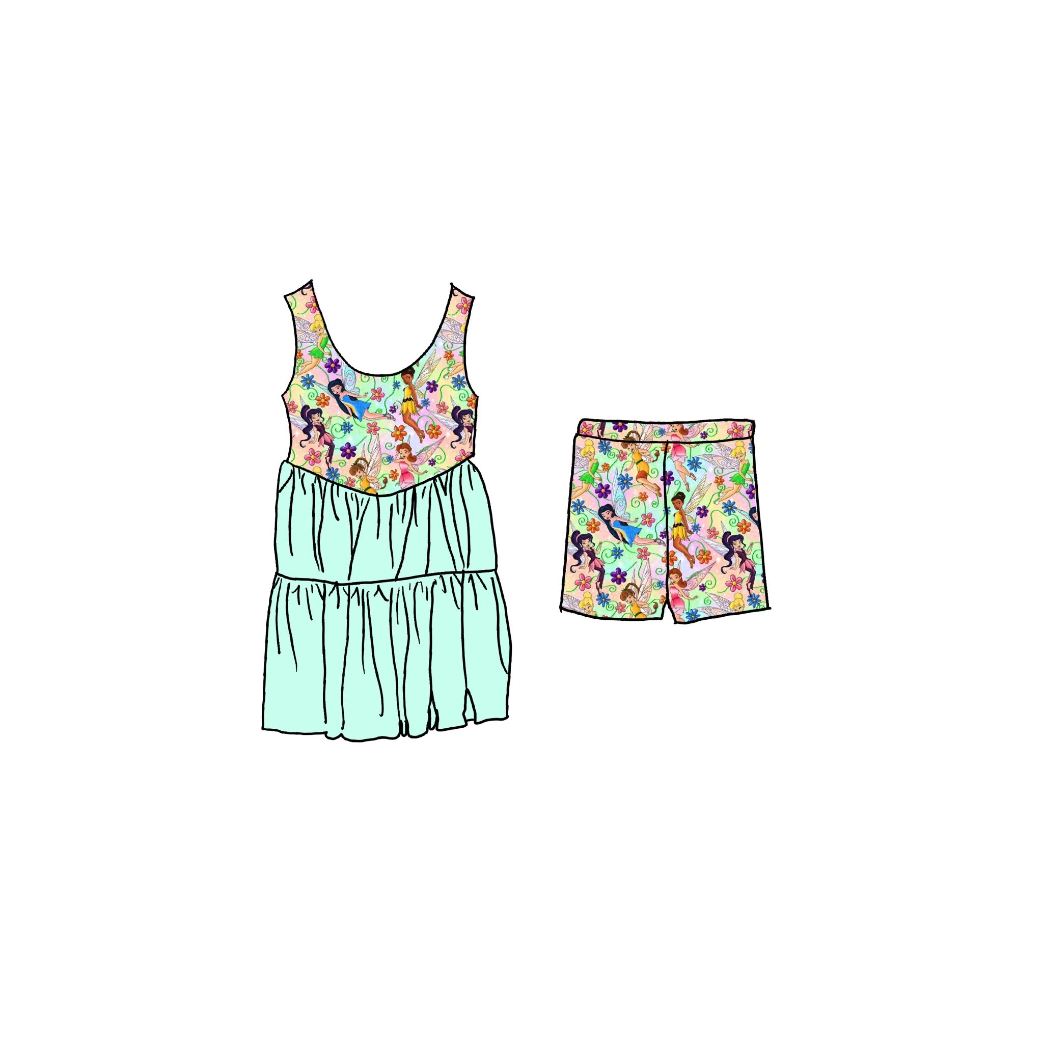 Fairytales Athletic Twirl Dress