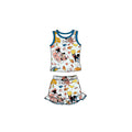 Take A Dive Bamboo Tank and Ruffle Short Set
