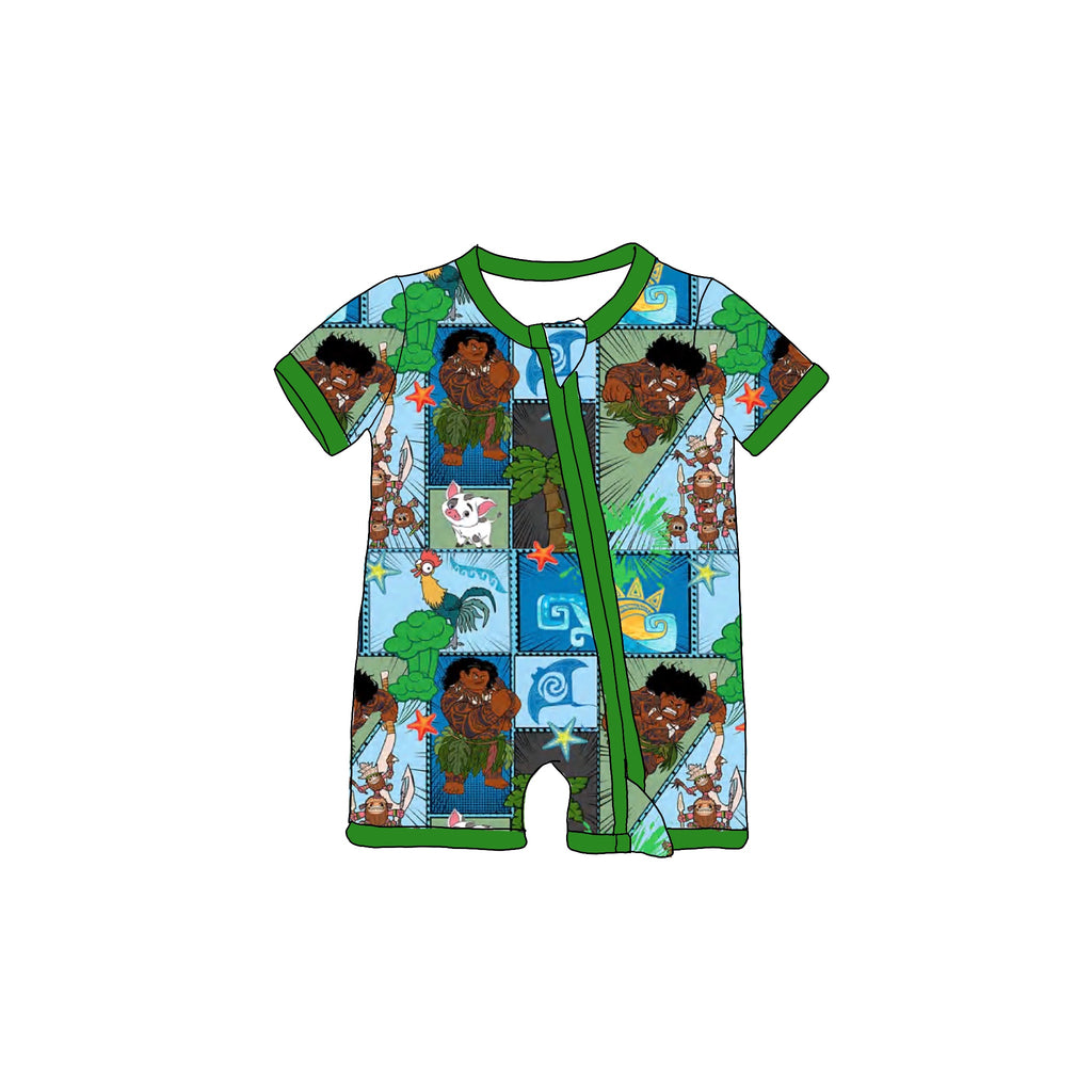 Maui Patch Shortie Romper