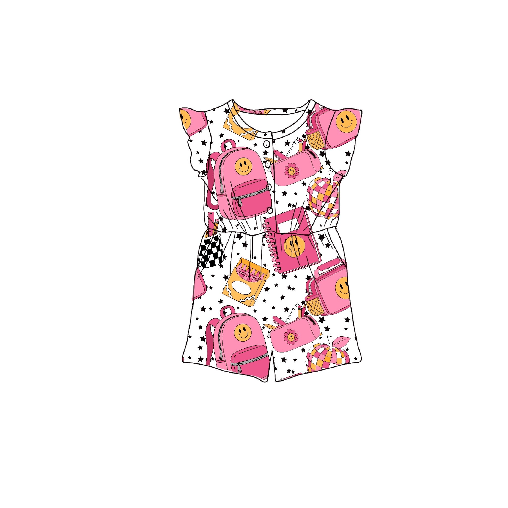 Groovy Learning Bamboo Romper