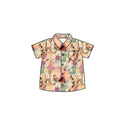 Floating Light Button Down