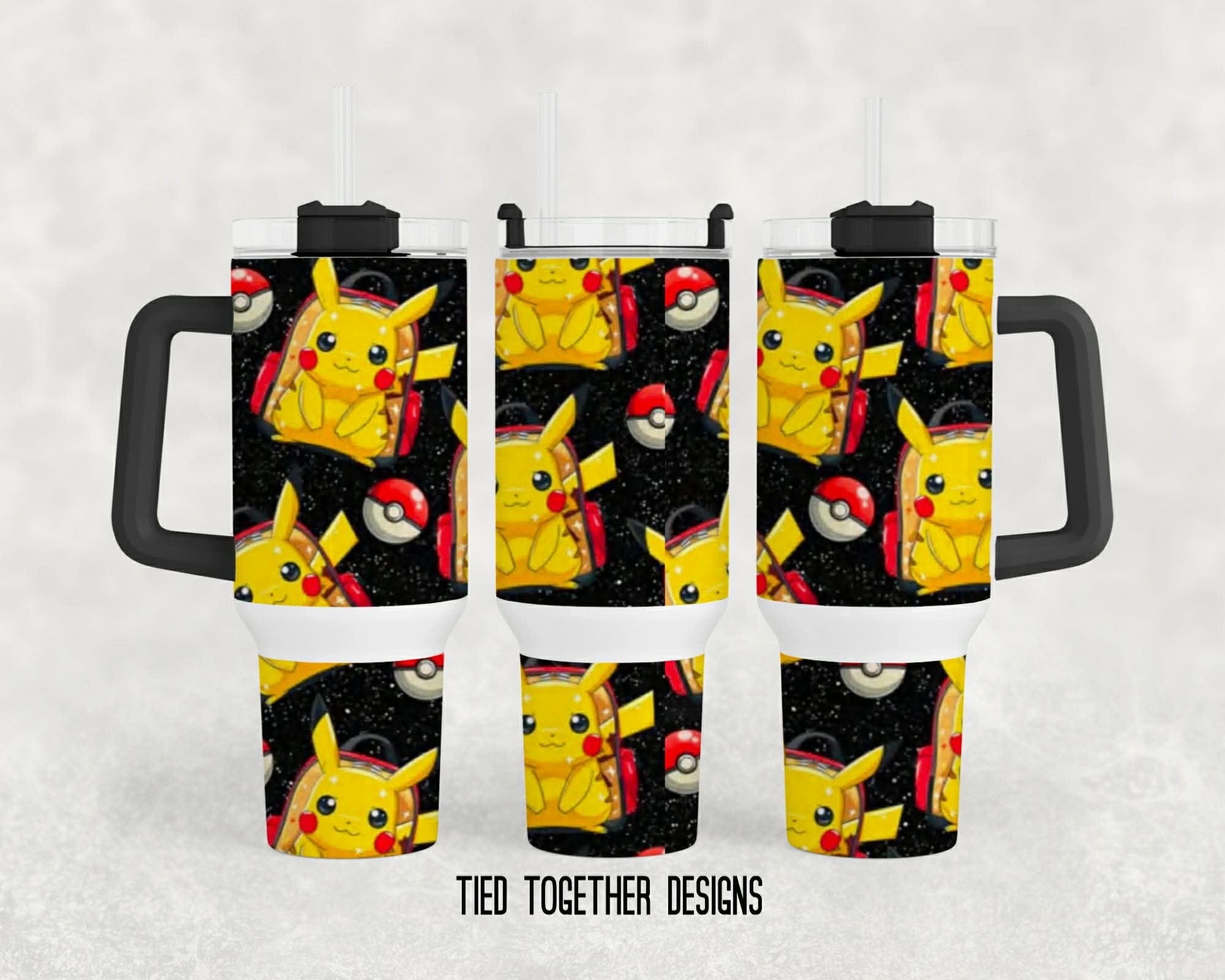 Pikachu at School Insulated Travel Tumbler 40oz