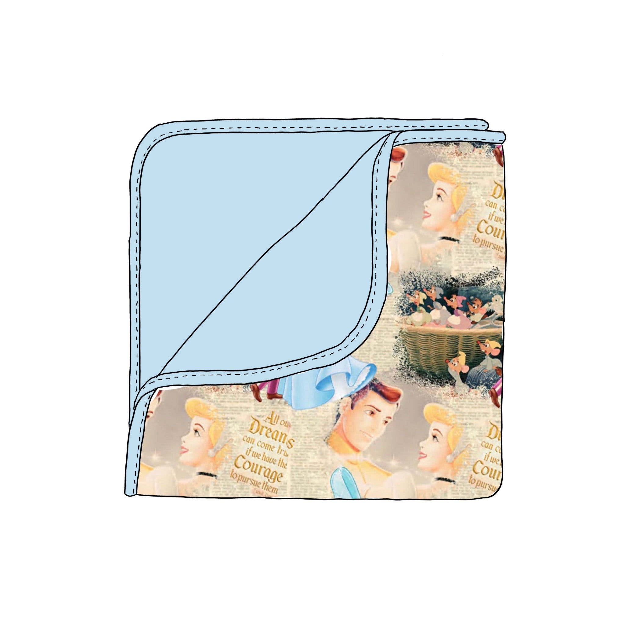 Midnight Waltz blanket