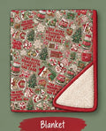 Peppermint Cocoa Blanket