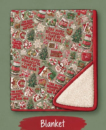 Peppermint Cocoa Blanket