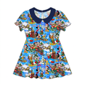 Mouska-Days Collared Bamboo Twirl Dress