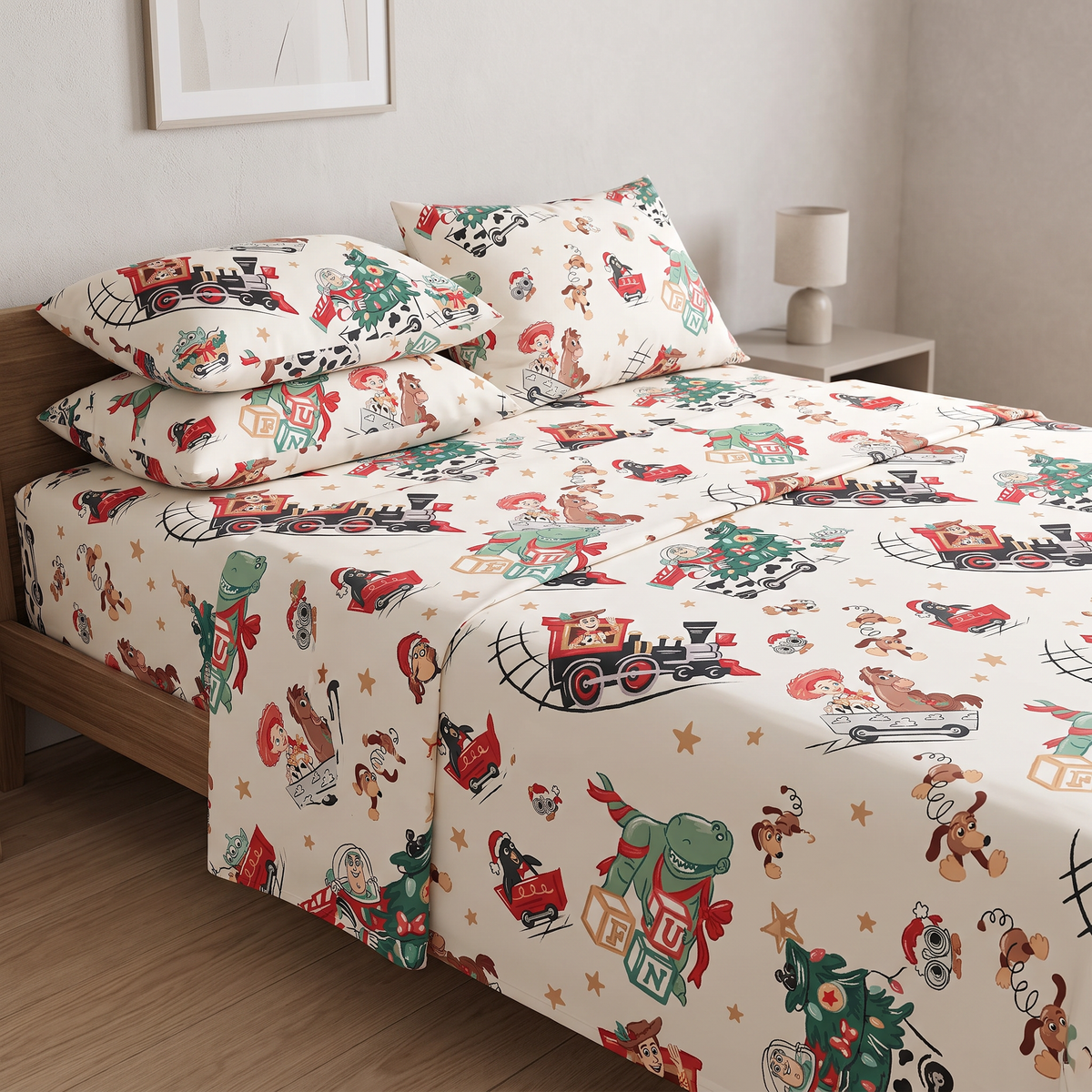Toy Story Wonderland Bamboo Bed Sheet